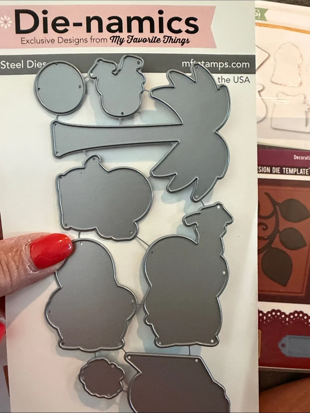 11 assorted dies Dies for all your crafting needs